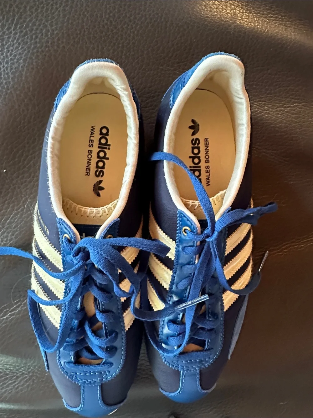 adidas Wales Bonner japan Navy and cream Sneakers